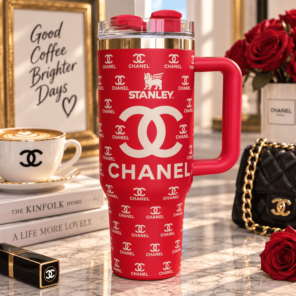 Monogram 40oz Travel Tumbler