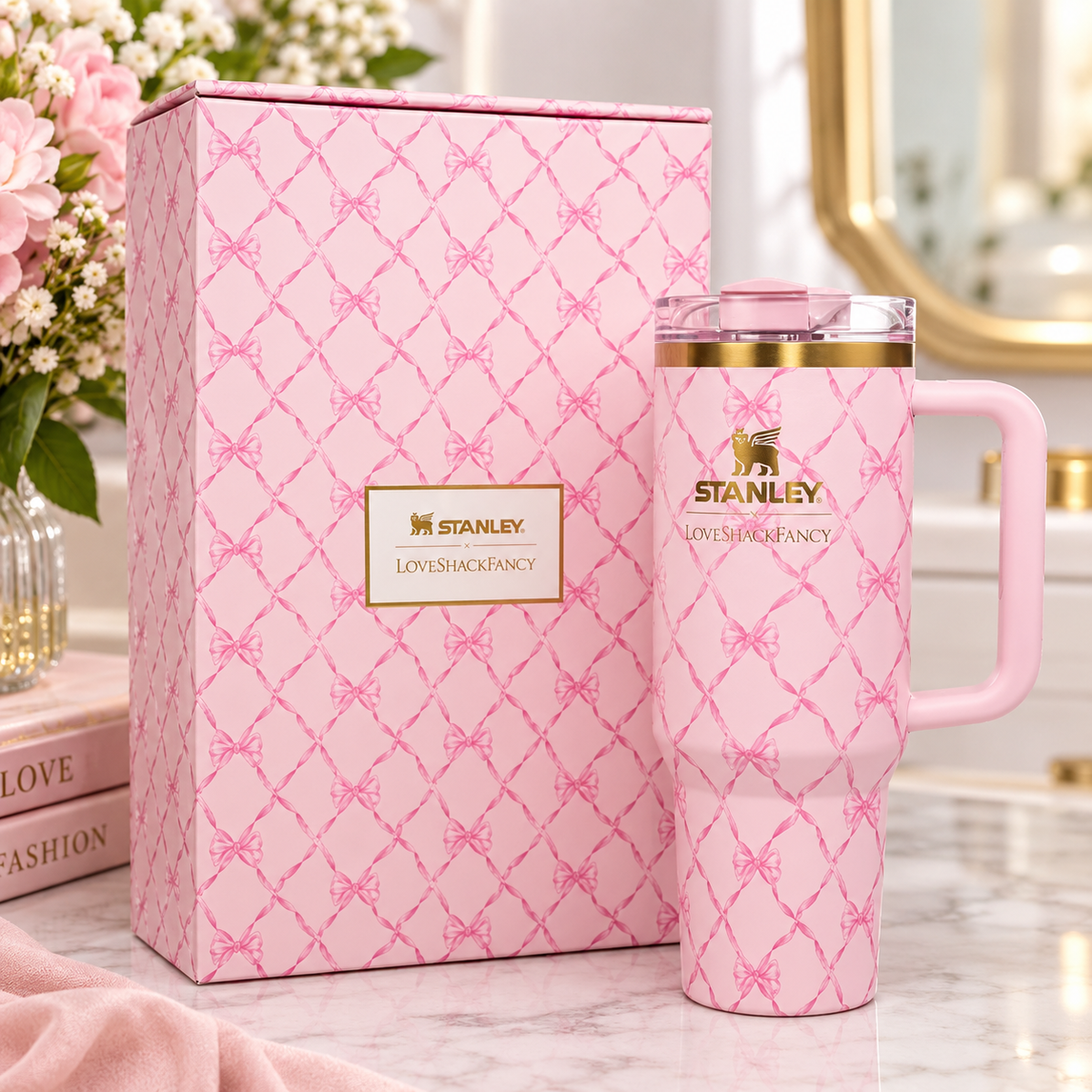 Stanley X LoveShackFancy Tumbler 40oz.